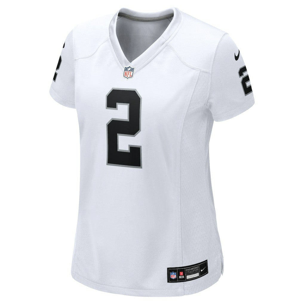Ashton Jeanty Las Vegas Raiders Women's Game Jersey - White - Nike