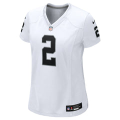 Ashton Jeanty Las Vegas Raiders Women's Game Jersey - White - Nike