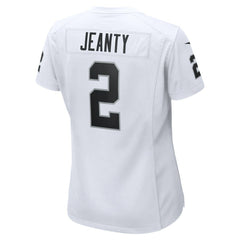 Ashton Jeanty Las Vegas Raiders Women's Game Jersey - White - Nike