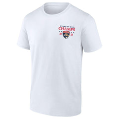 Florida Panthers Fanatics 2025 Stanley Cup Champions Jersey Roster T-Shirt - White | Fanatics Lifestyle
