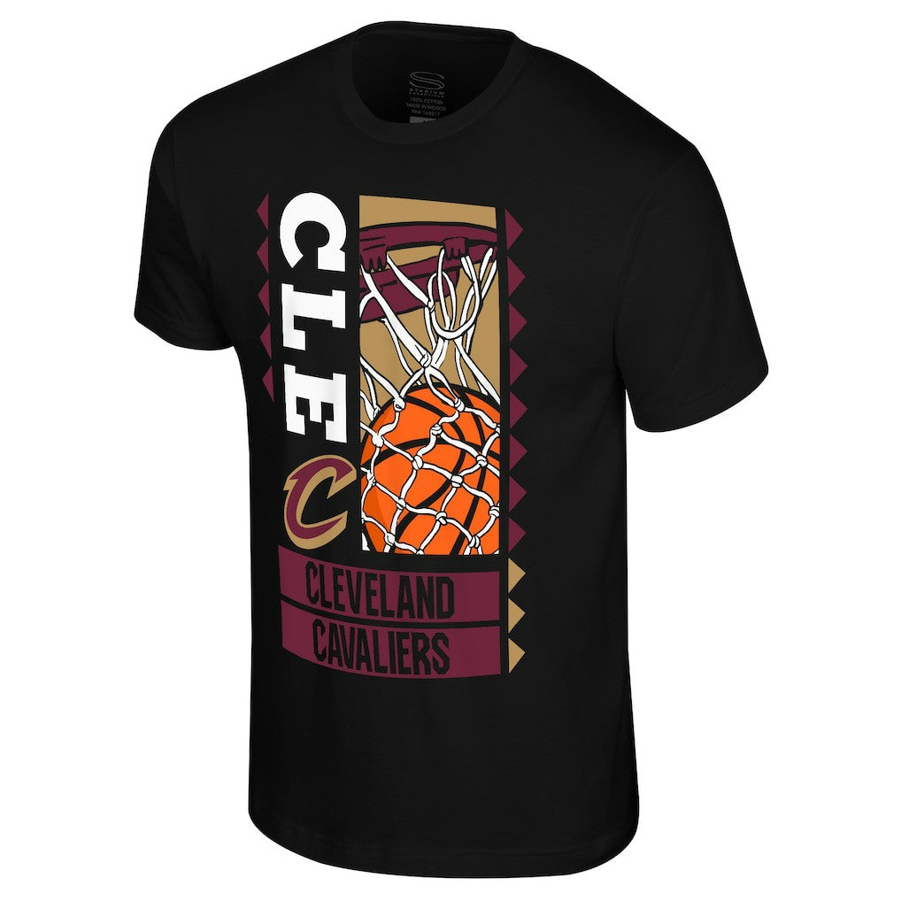 Cleveland Cavaliers Stadium Essentials Ballin T-Shirt Black
