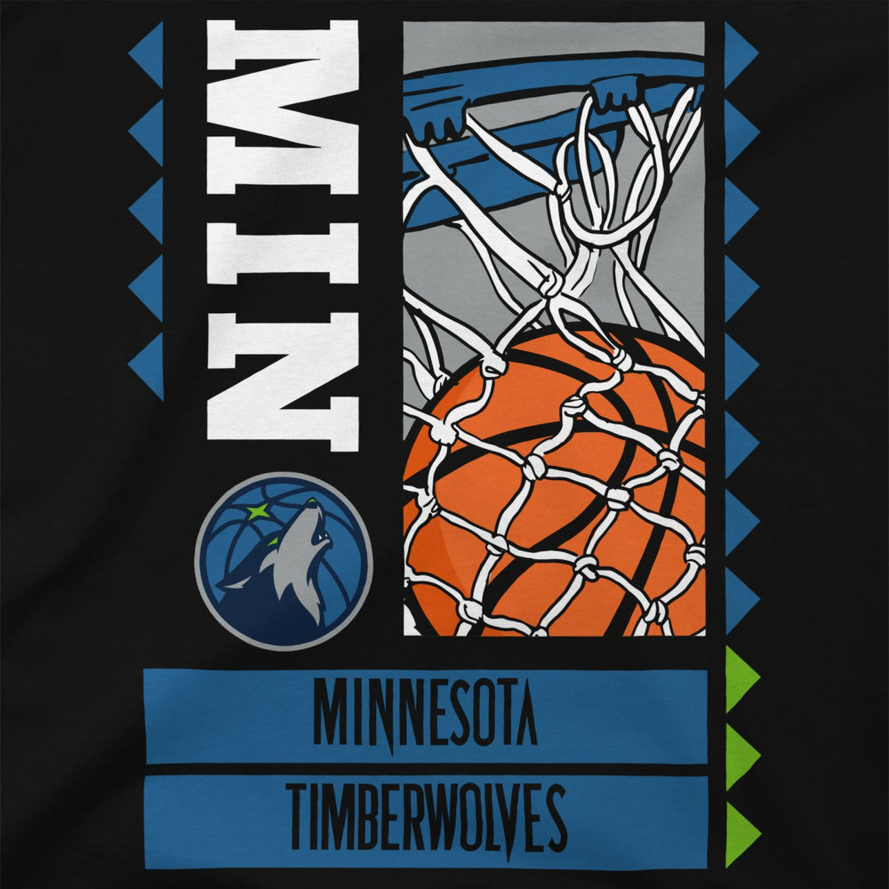 Minnesota Timberwolves Stadium Essentials Ballin T-Shirt Black