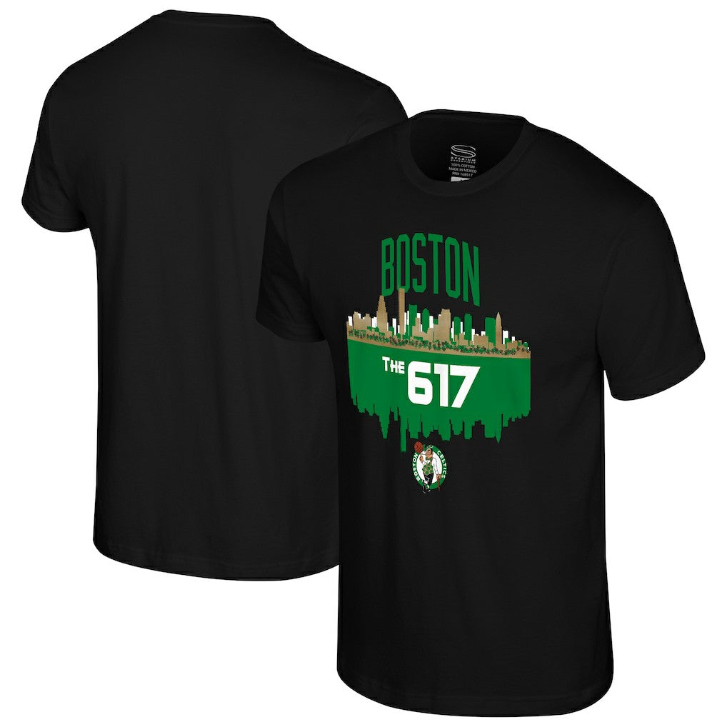 Boston Celtics Stadium Essentials Cities T-Shirt Black