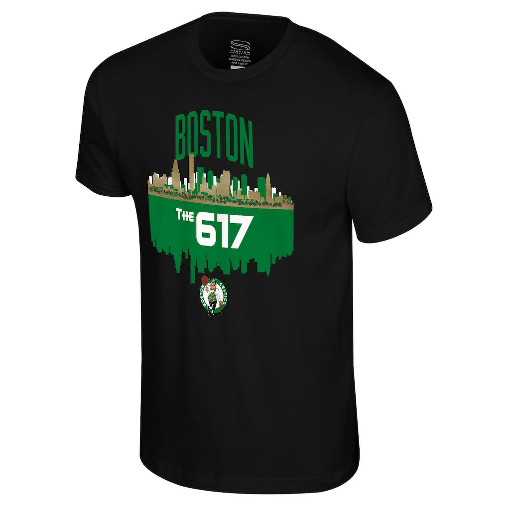 Boston Celtics Stadium Essentials Cities T-Shirt Black