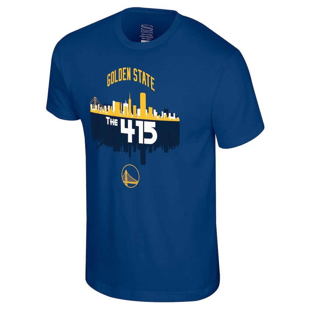 Golden State Warriors Stadium Essentials Cities T-Shirt Royal