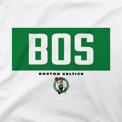 Boston Celtics Stadium Essentials Crossbar T-Shirt White