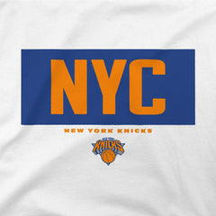 New York Knicks Stadium Essentials Crossbar T-Shirt White