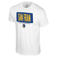 Golden State Warriors Stadium Essentials Crossbar T-Shirt White