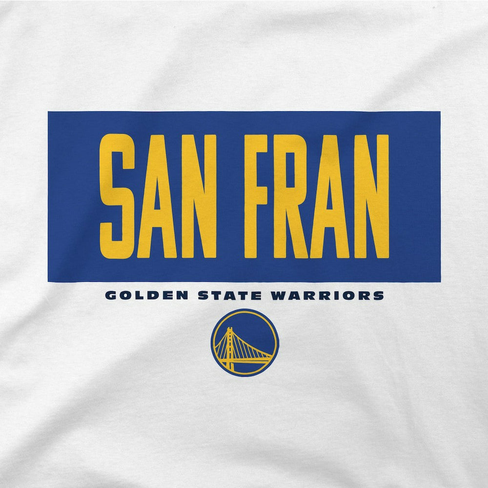 Golden State Warriors Stadium Essentials Crossbar T-Shirt White