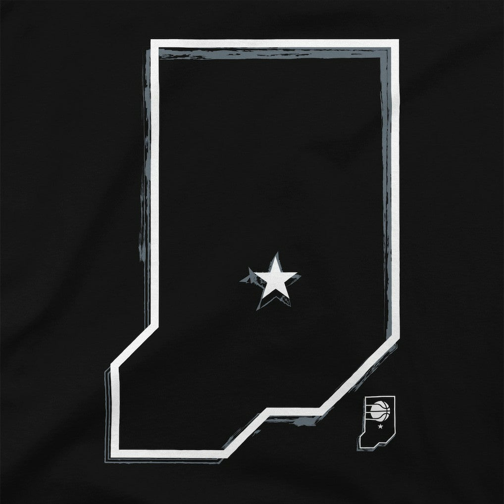 Indiana Pacers Stadium Essentials Mono Element T-Shirt Black