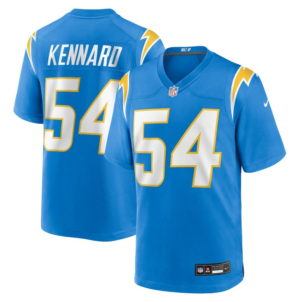 Kyle Kennard Los Angeles Chargers Team Game Jersey - Powder Blue - Nike