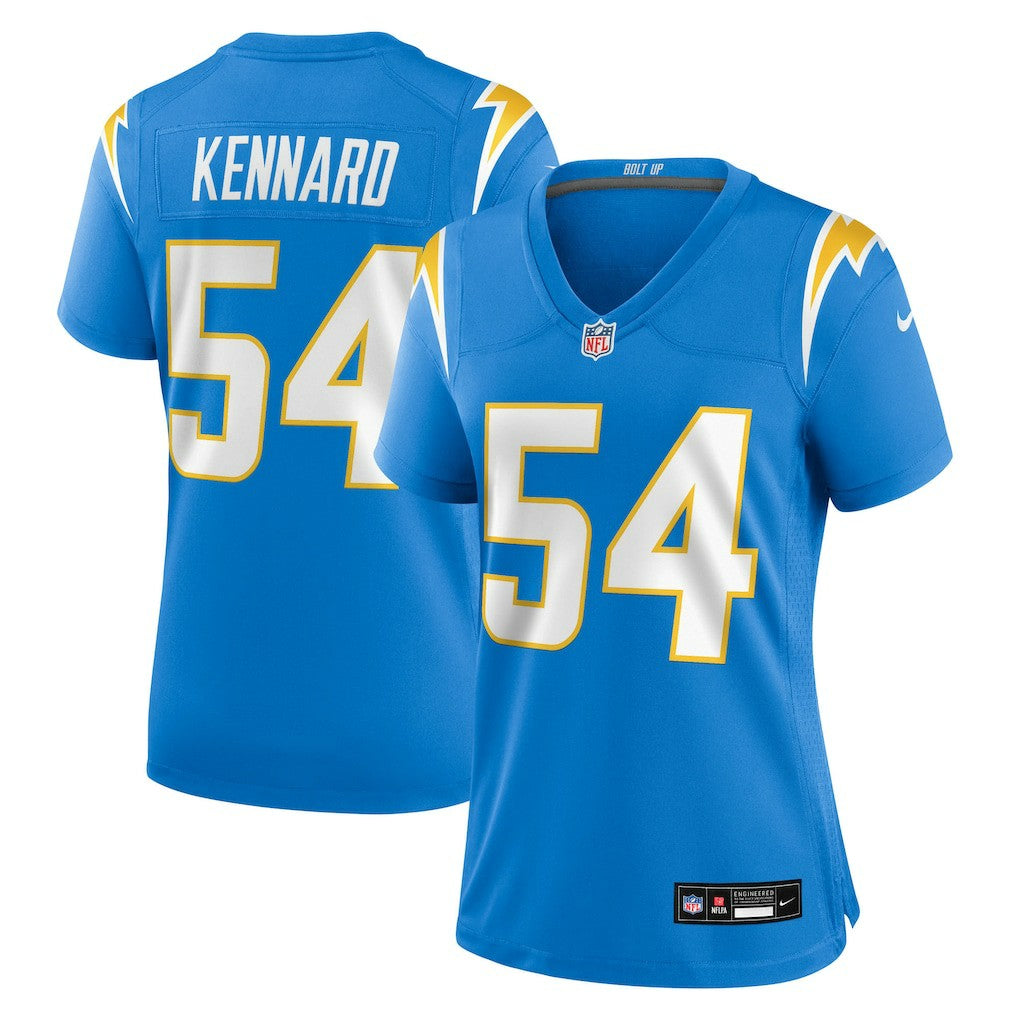 Kyle Kennard Los Angeles Chargers Women's Team Game Jersey - Powder Blue - Nike