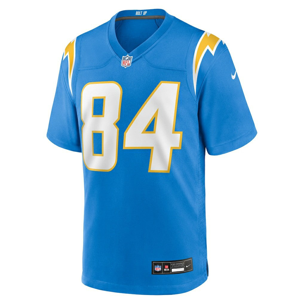 KeAndre Lambert-Smith Los Angeles Chargers Team Game Jersey - Powder Blue - Nike