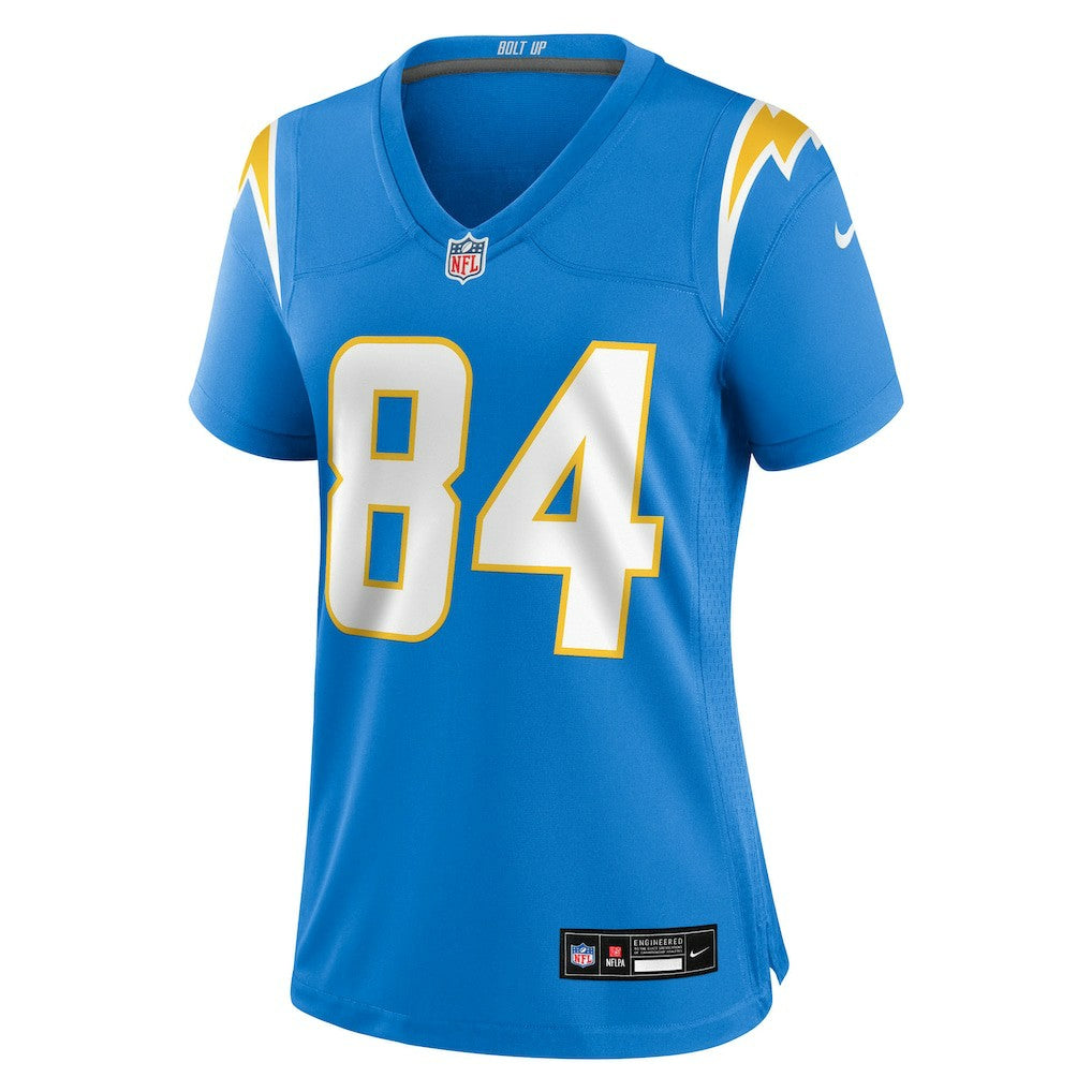 KeAndre Lambert-Smith Los Angeles Chargers Women's Team Game Jersey - Powder Blue - Nike
