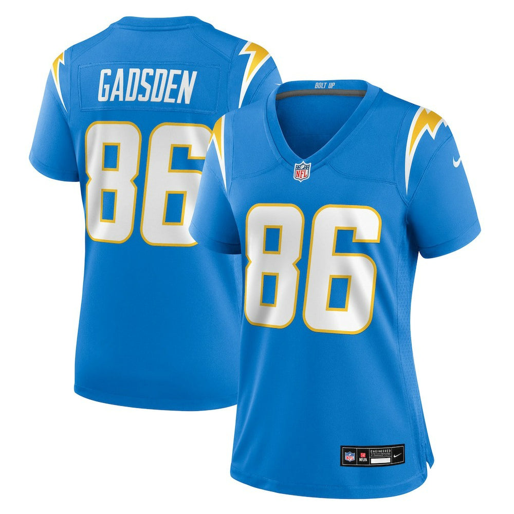Oronde Gadsden Los Angeles Chargers Women's Team Game Jersey - Powder Blue - Nike