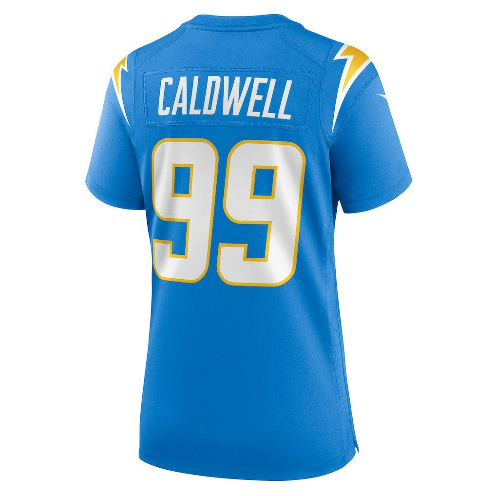 Jamaree Caldwell Los Angeles Chargers Women's Team Game Jersey - Powder Blue - Nike