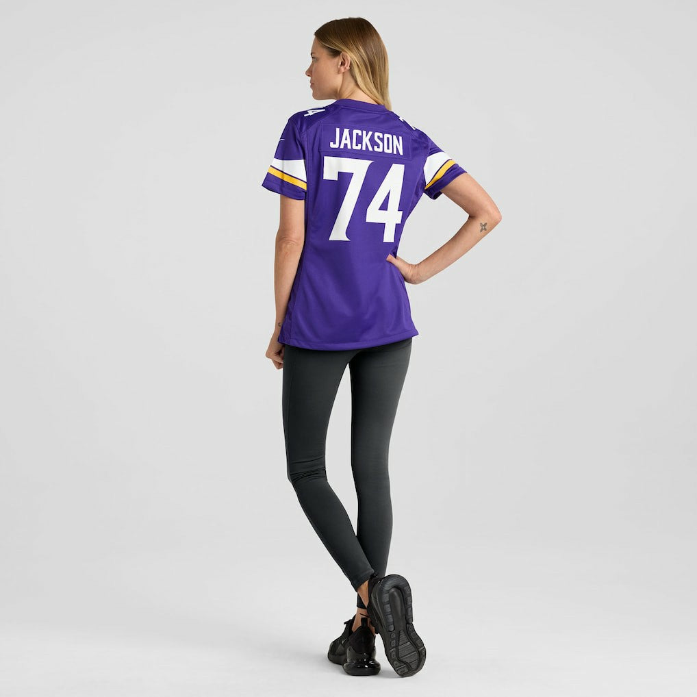 Donovan Jackson Minnesota Vikings Women's Team Game Jersey - Purple - Nike