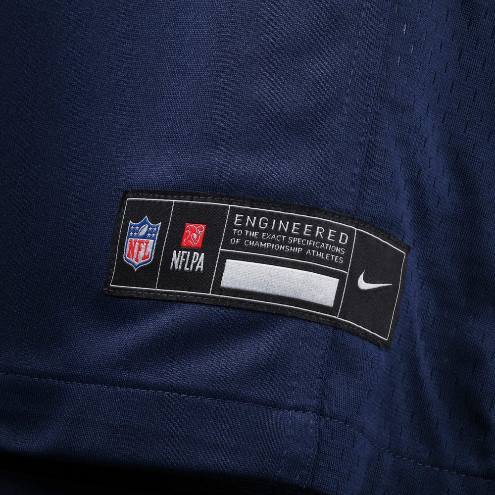 Grey Zabel Seattle Seahawks Team Game Jersey - College Navy - Nike