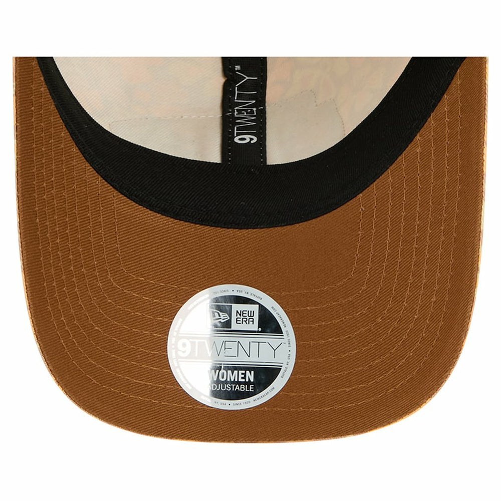 Kansas City Chiefs New Era Women's Floral 9TWENTY Adjustable Hat - Tan - NFL