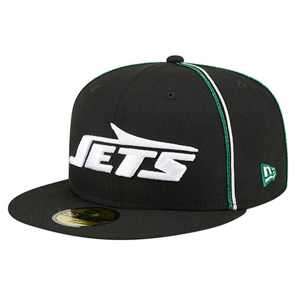 New York Jets New Era Soutache 59FIFTY Fitted Hat - Black - NFL