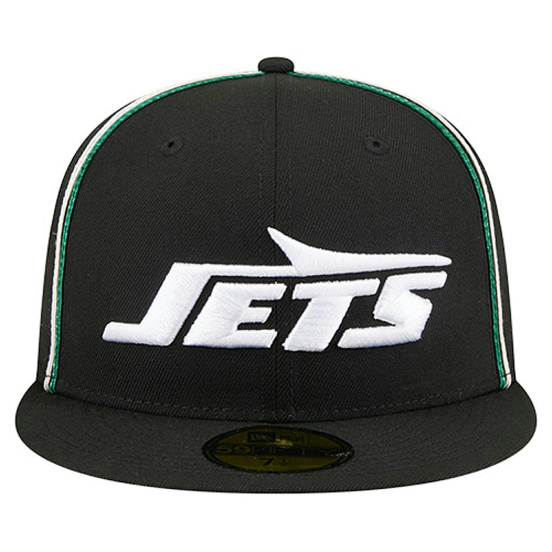 New York Jets New Era Soutache 59FIFTY Fitted Hat - Black - NFL