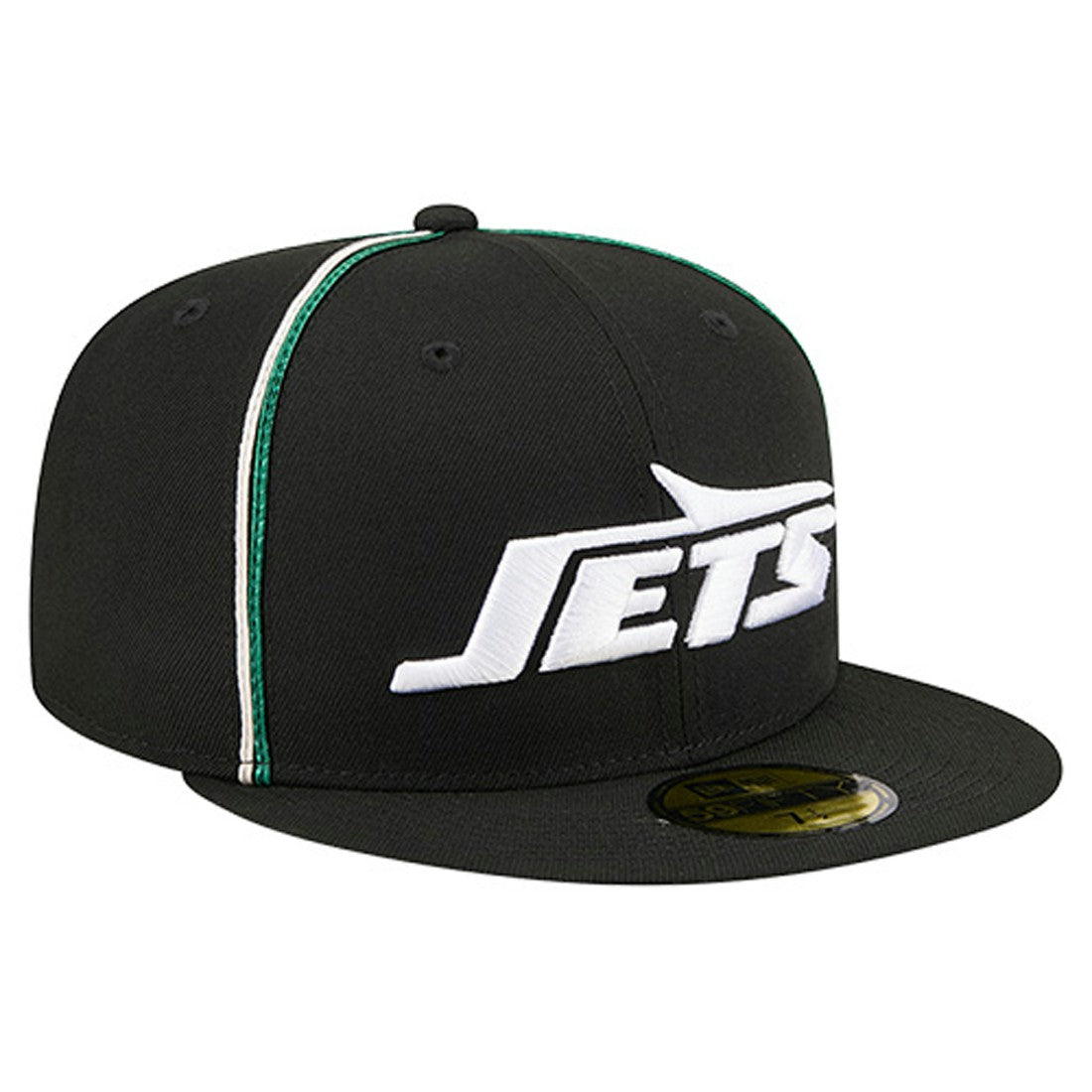 New York Jets New Era Soutache 59FIFTY Fitted Hat - Black - NFL