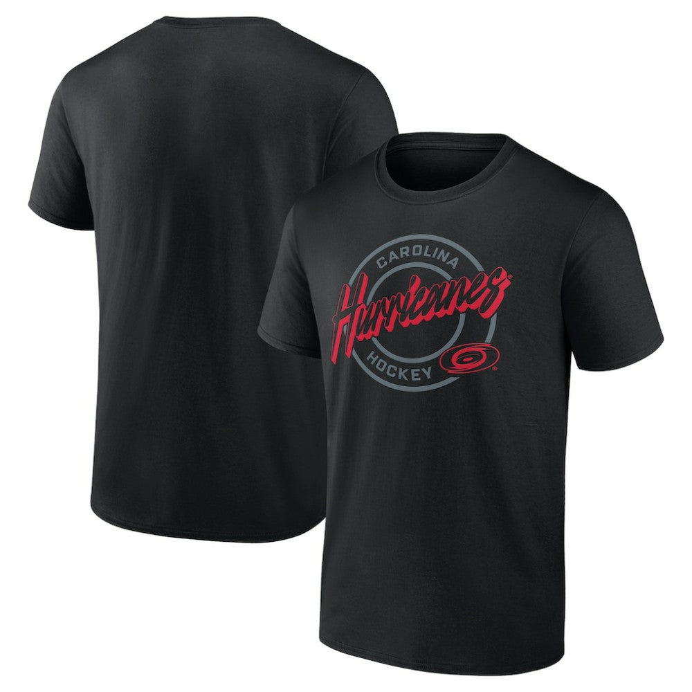 Carolina Hurricanes Colorblock Puck T-Shirt - Black | NHL near me