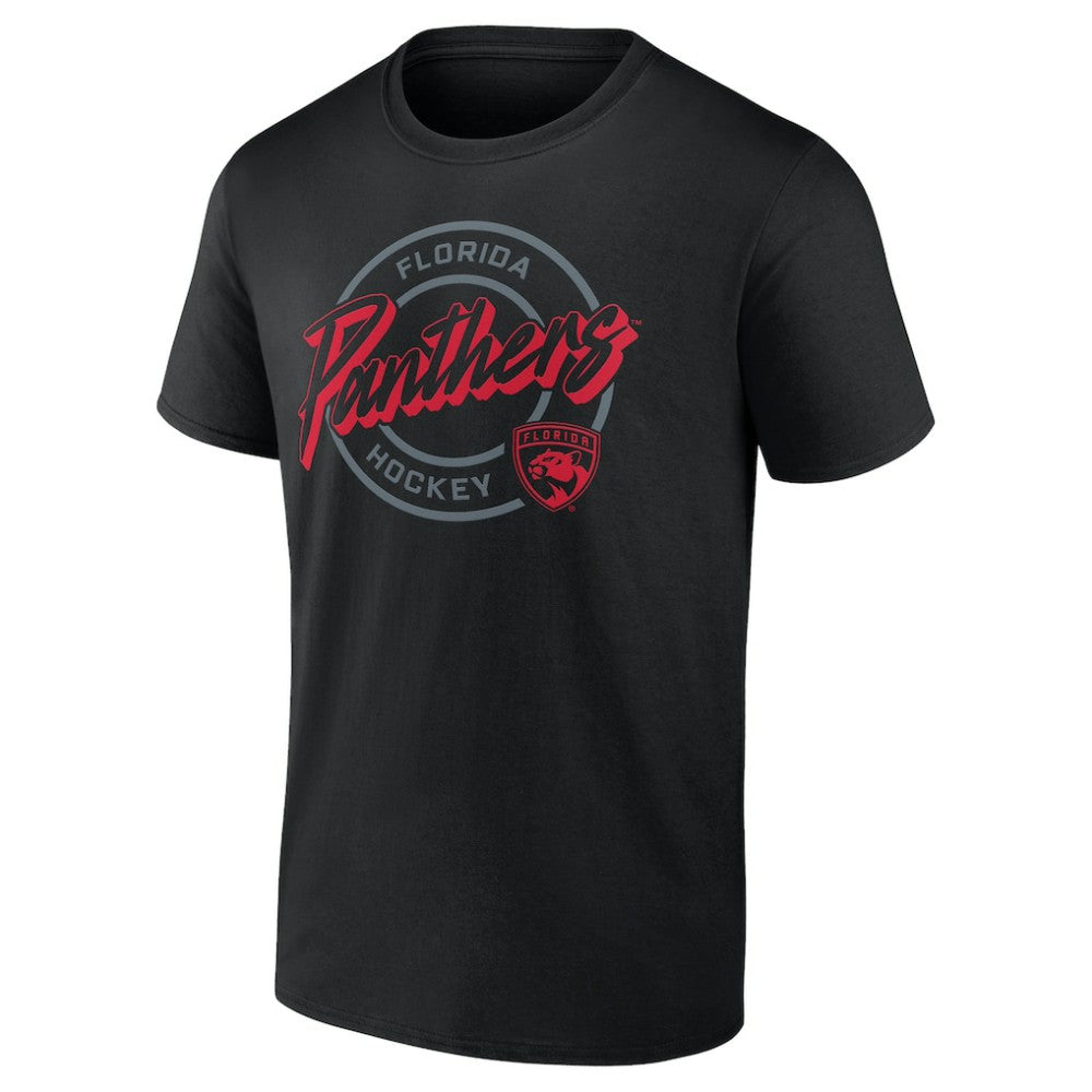 Florida Panthers Colorblock Puck T-Shirt - Black | NHL discount