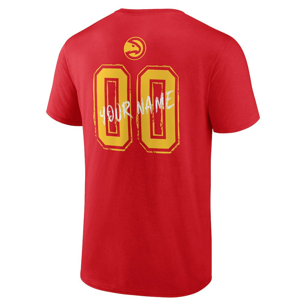 Atlanta Hawks Hustle Custom T-Shirt Red