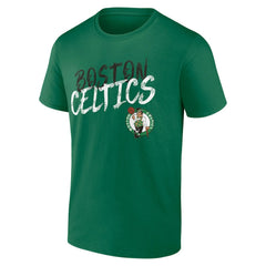 Boston Celtics Hustle Custom T-Shirt Kelly Green
