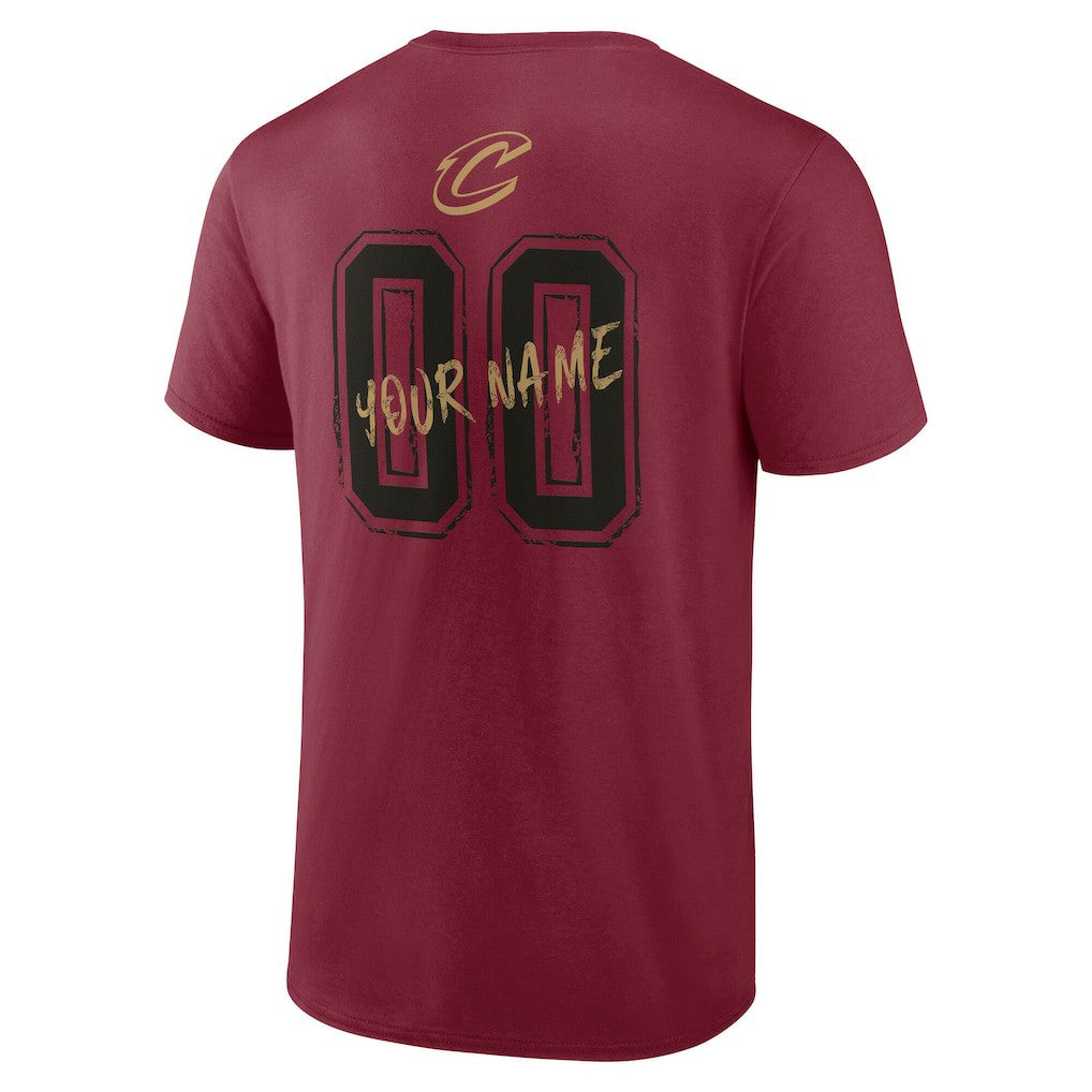 Cleveland Cavaliers Hustle Custom T-Shirt Wine