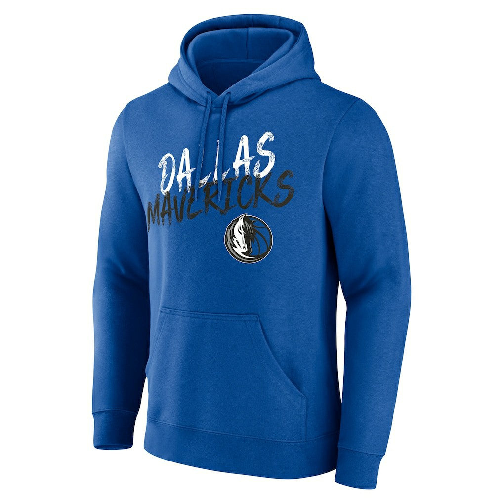 Dallas Mavericks Hustle Custom Pullover Hoodie Blue