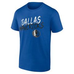Dallas Mavericks Hustle Custom T-Shirt Blue