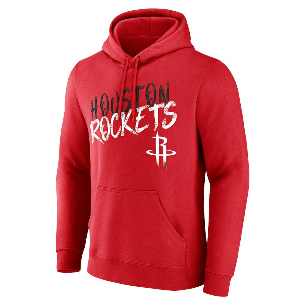 Houston Rockets Hustle Custom Pullover Hoodie Red