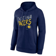 Indiana Pacers Women's Hustle Custom Pullover Hoodie Navy
