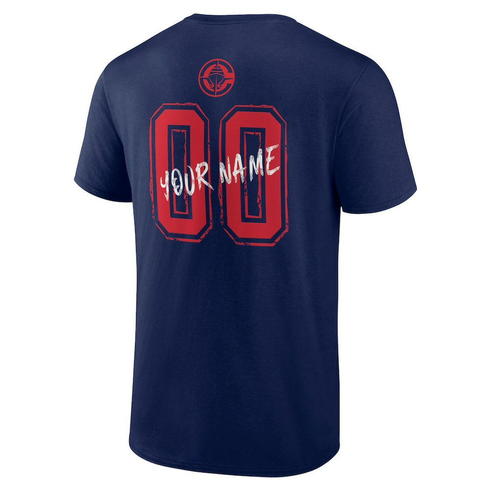LA Clippers Hustle Custom T-Shirt Navy