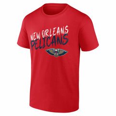 New Orleans Pelicans Hustle Custom T-Shirt Red