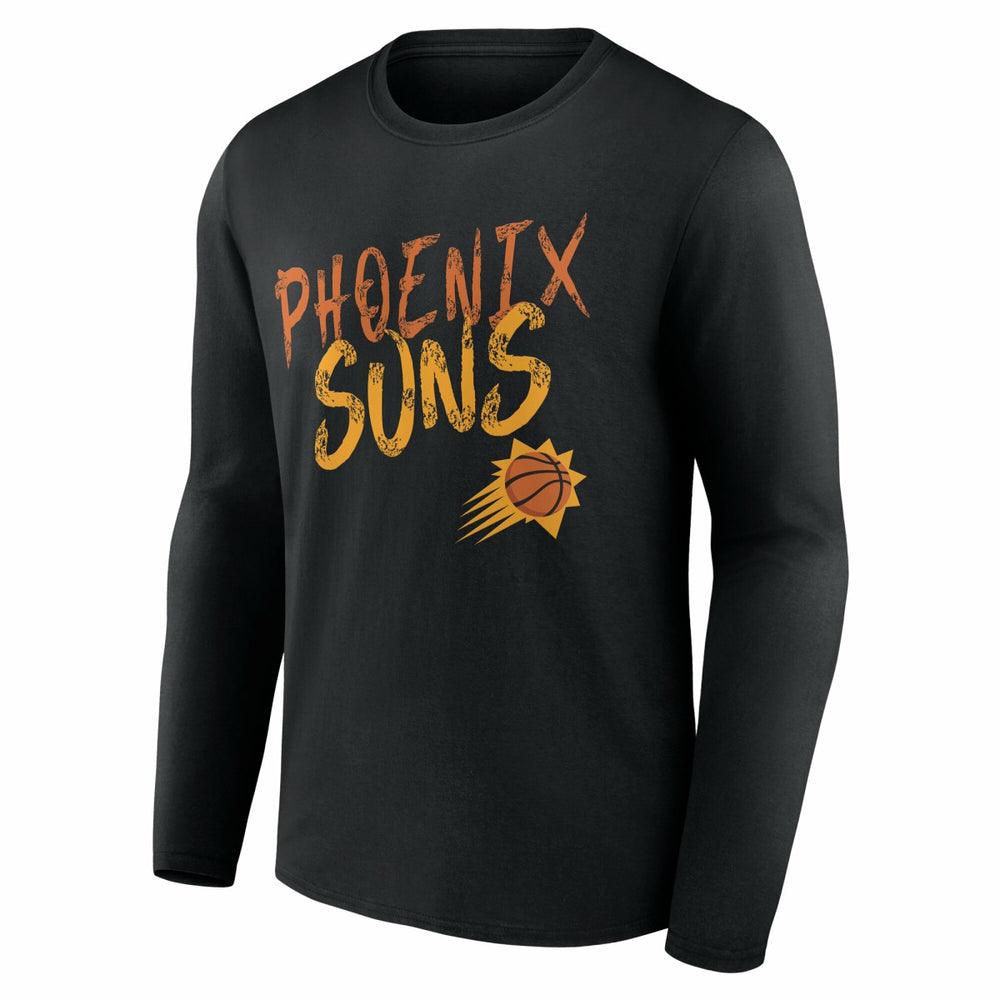 Phoenix Suns Hustle Custom Long Sleeve T-Shirt Black