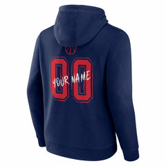 Washington Wizards Hustle Custom Pullover Hoodie Navy
