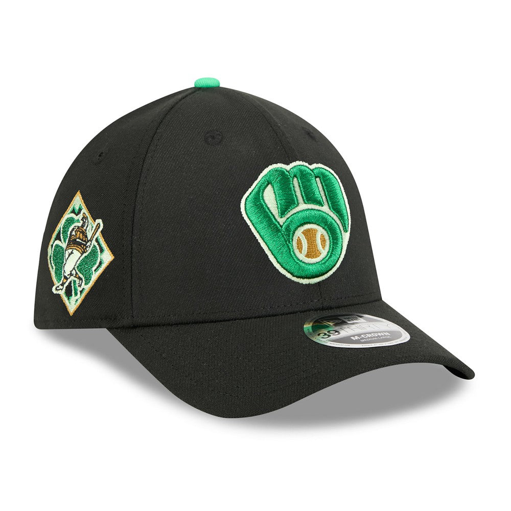 Milwaukee Brewers New Era 2026 St. Patrick's Day 39THIRTY Flex Hat Sale