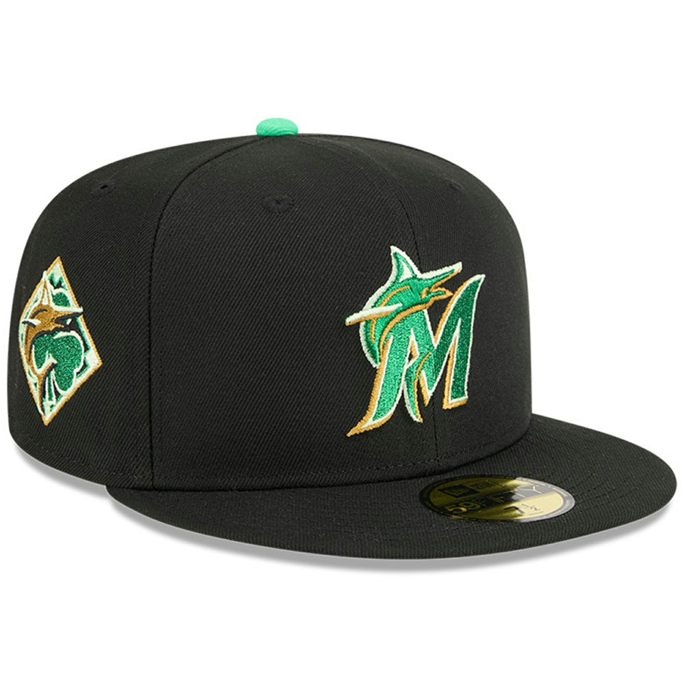 Miami Marlins New Era 2026 St. Patrick's Day 59FIFTY Fitted Hat Sale