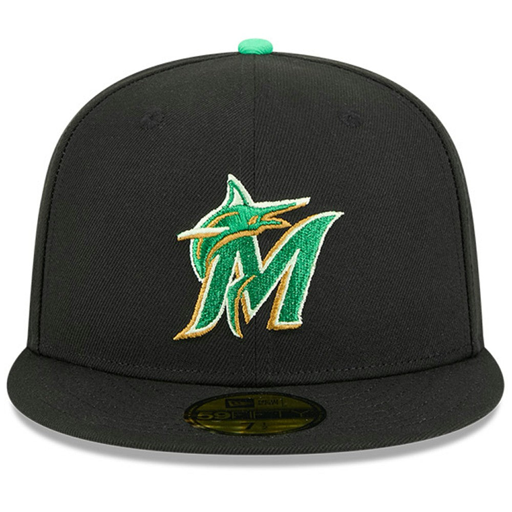 Miami Marlins New Era 2026 St. Patrick's Day 59FIFTY Fitted Hat Sale