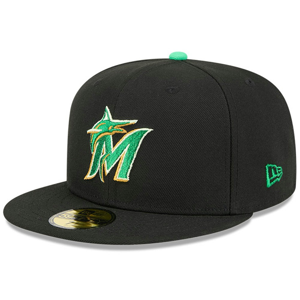 Miami Marlins New Era 2026 St. Patrick's Day 59FIFTY Fitted Hat Sale