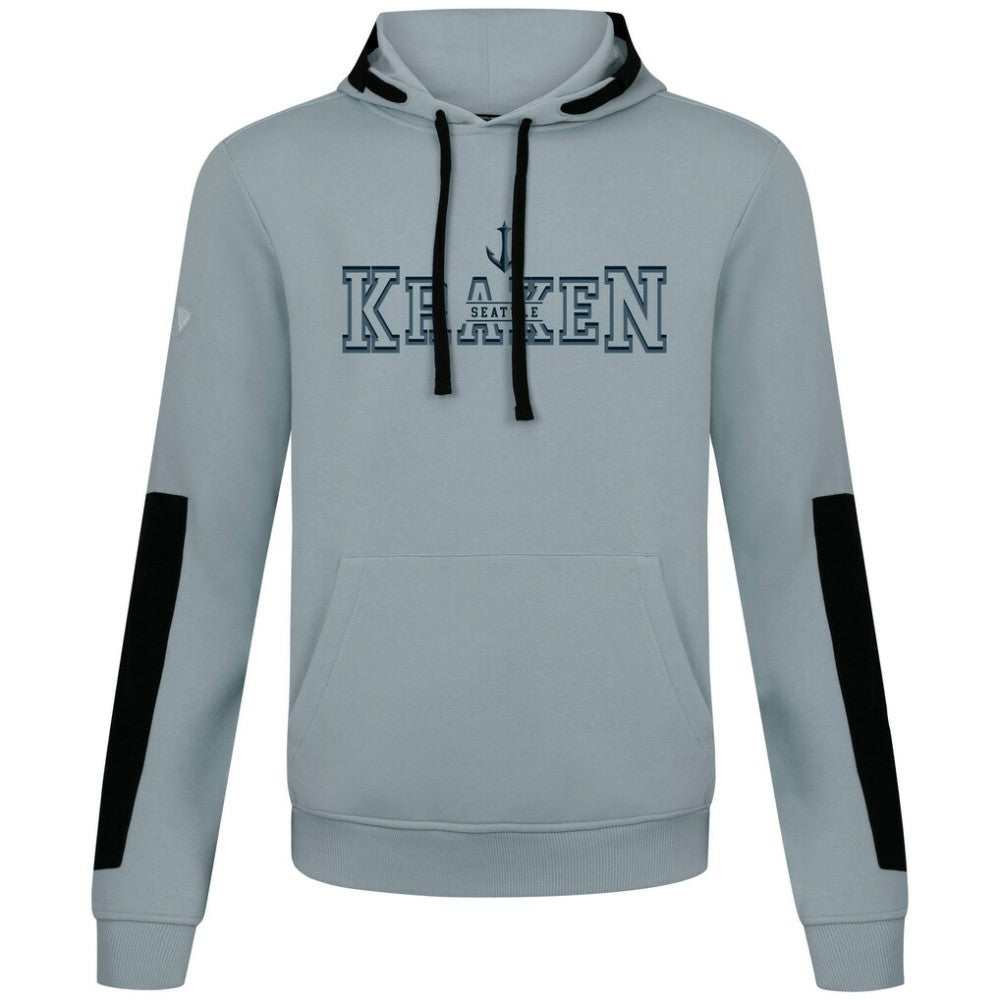 Seattle Kraken Levelwear Bombay Journey Pullover Hoodie - Gray | NHL Lifestyle