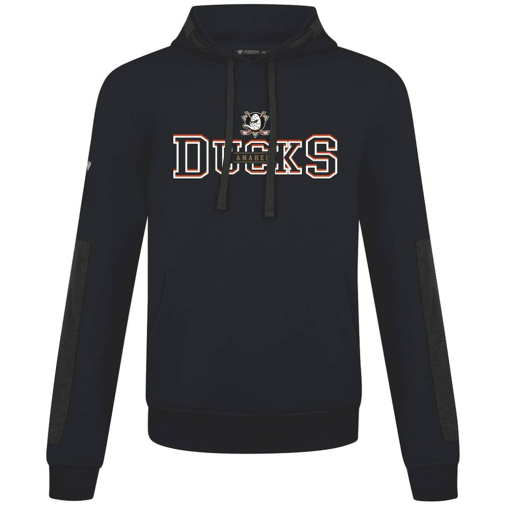 Anaheim Ducks Levelwear Bombay Journey Pullover Hoodie - Black | NHL sale