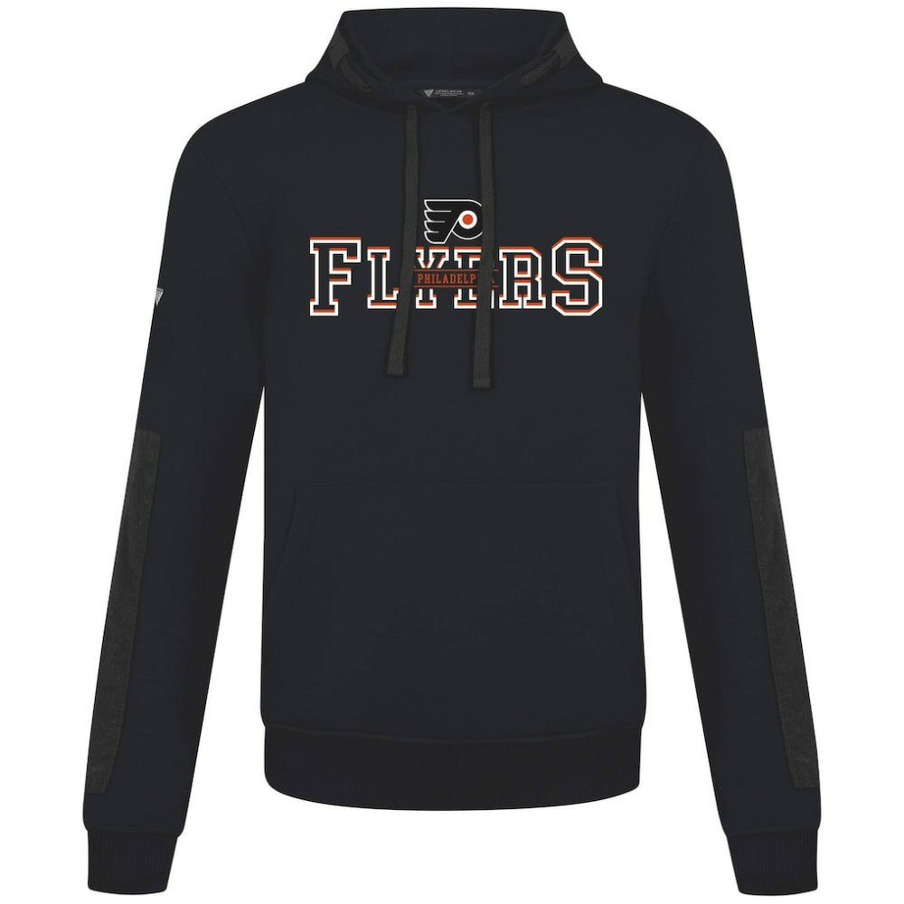 Philadelphia Flyers Levelwear Bombay Journey Pullover Hoodie - Black | NHL Clearance