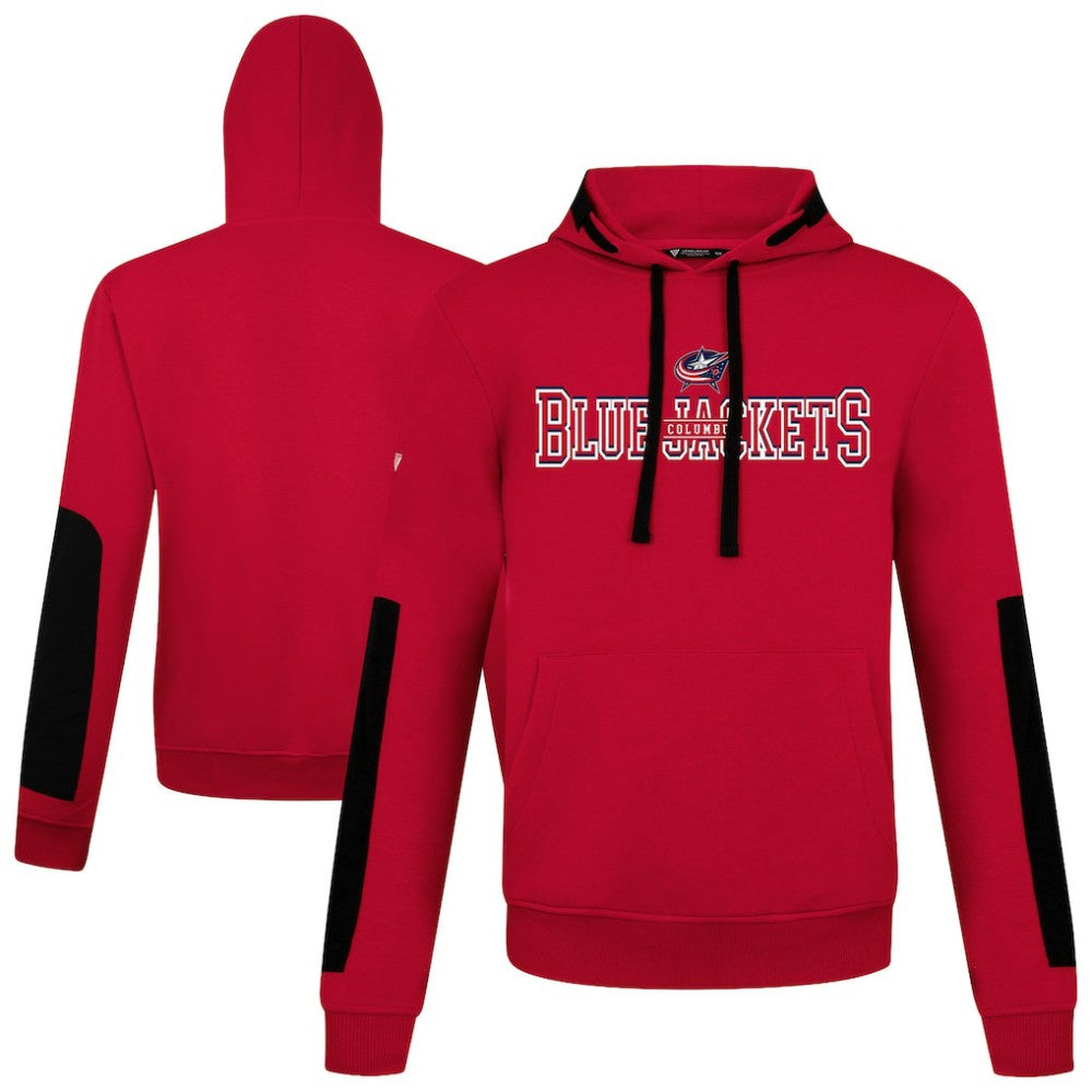 Columbus Blue Jackets Levelwear Bombay Journey Pullover Hoodie - Red | NHL near me