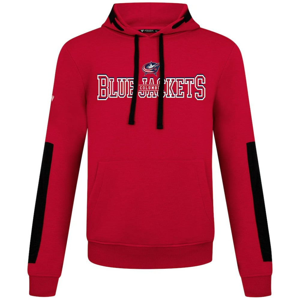Columbus Blue Jackets Levelwear Bombay Journey Pullover Hoodie - Red | NHL near me