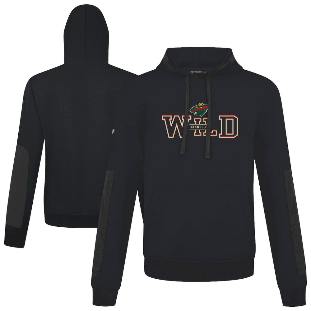Minnesota Wild Levelwear Bombay Journey Pullover Hoodie - Black | NHL discount