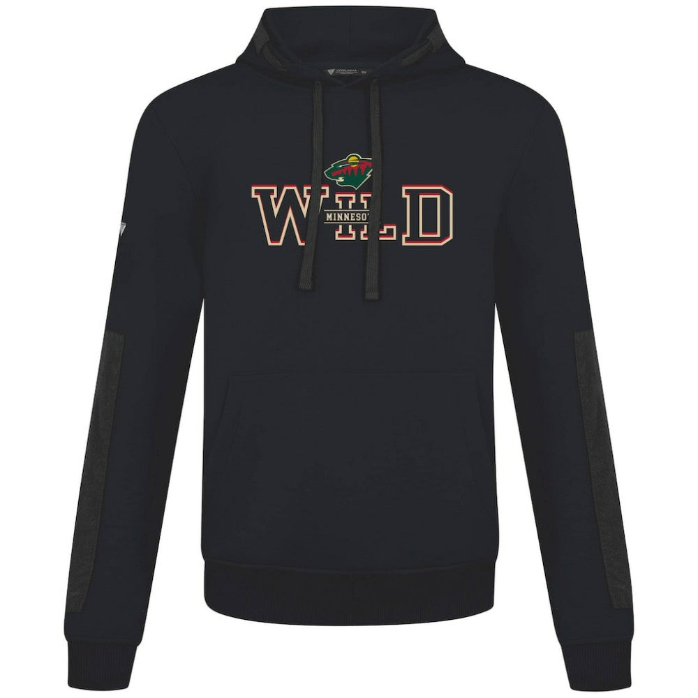 Minnesota Wild Levelwear Bombay Journey Pullover Hoodie - Black | NHL discount